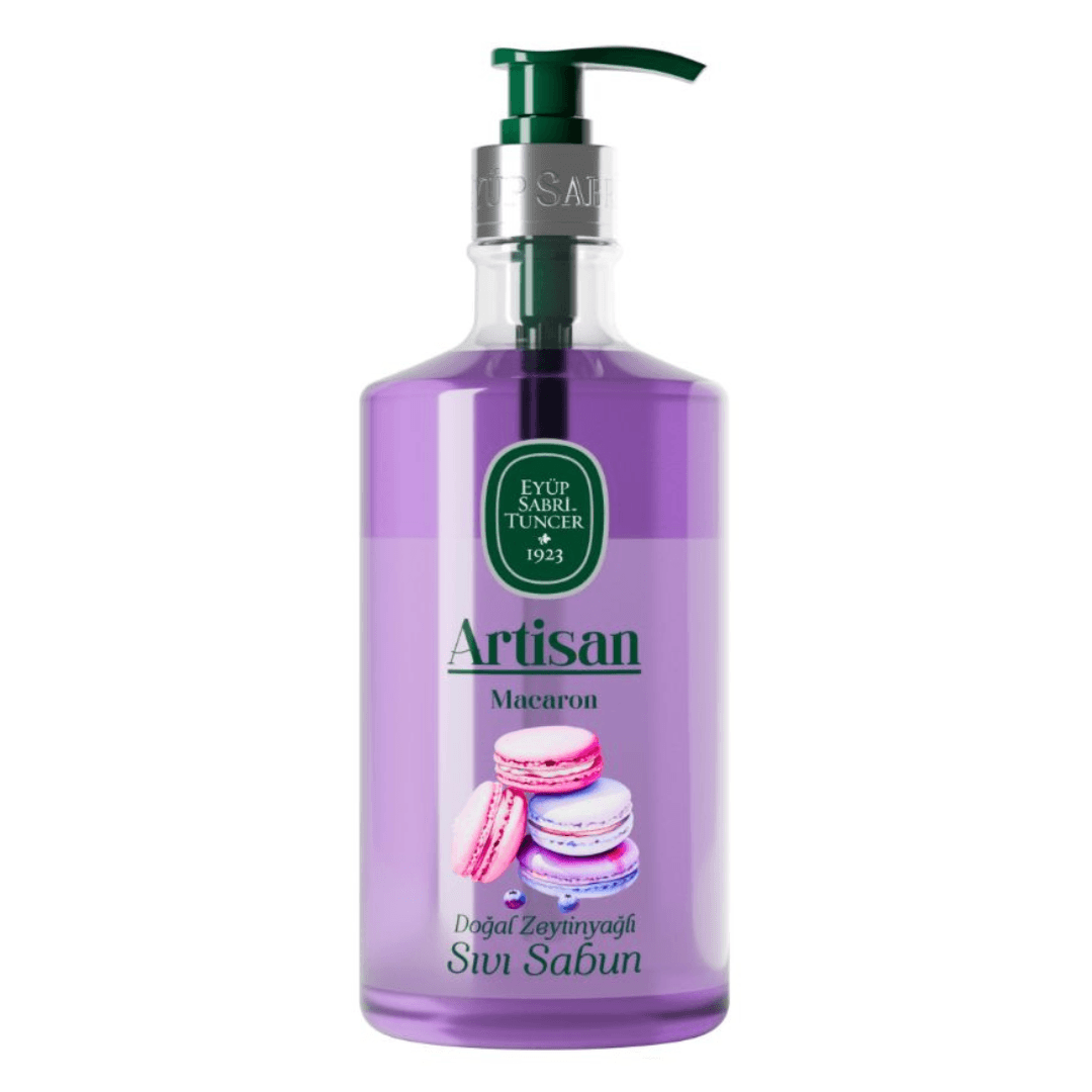 Sapun lichid cu ulei natural de masline Macaron Artisan, 600ml, Eyüp Sabri Tuncer