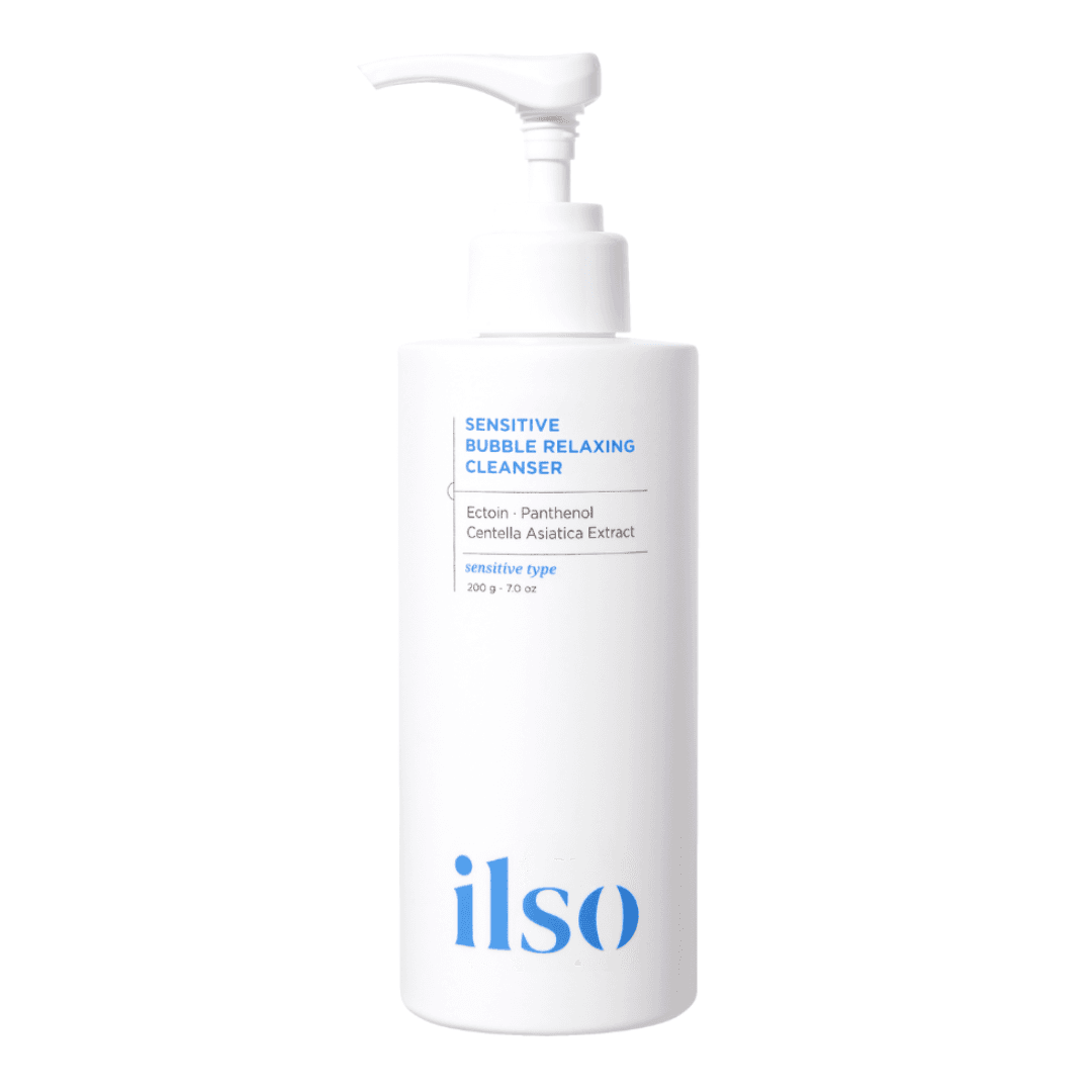 Gel de curatare pentru fata Sensitive Bubble Relaxing Cleanser, 200ml, Ilso