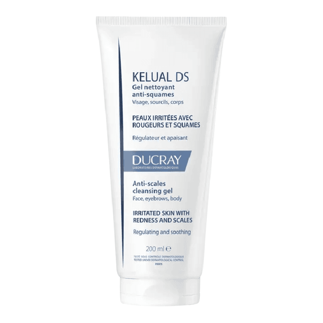 Gel spumant anti-scuame Kelual DS, 200 ml, Ducray