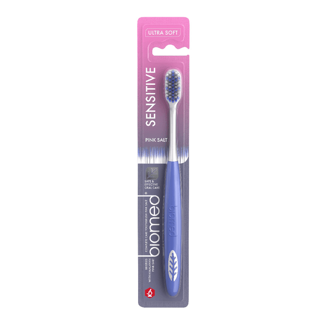 Periuta de dinti Pink Salt Soft, 1 bucata, Biomed