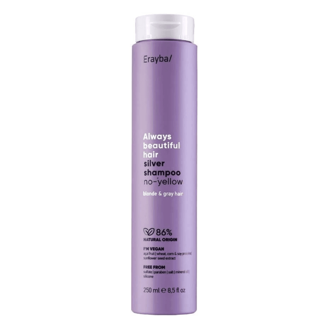 Sampon No Yellow, ABH Silver 250ml, Erayba