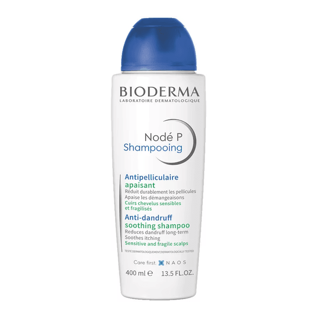 Sampon calmant anti-matreata pentru scalpul sensibil Node P, 400 ml, Bioderma