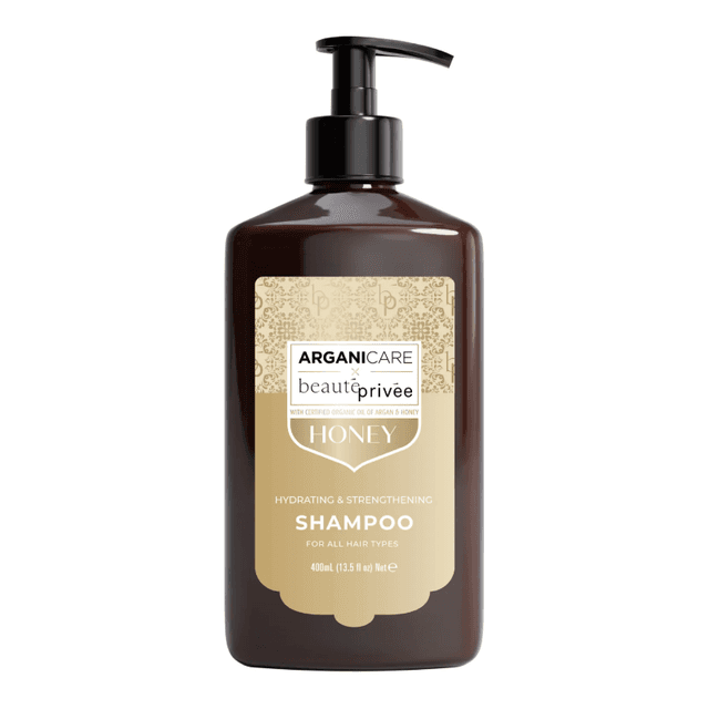 Sampon hidratant si fortifiant, Honey, Beaute privee, 400 ml, Arganicare