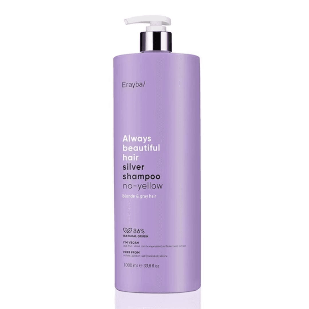 Sampon No Yellow, ABH Silver 1000ml, Erayba