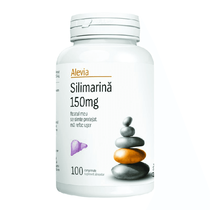 Silimarina, 150 mg, 100 comprimate, Alevia