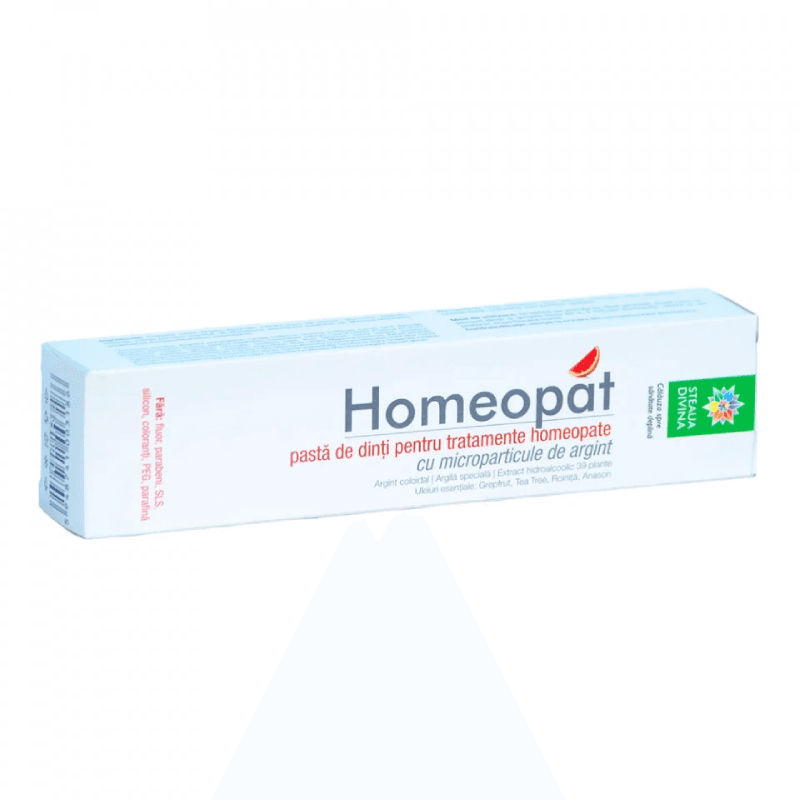 Pasta de dinti Santoral Homeopat, 100 ml, Steaua Divina